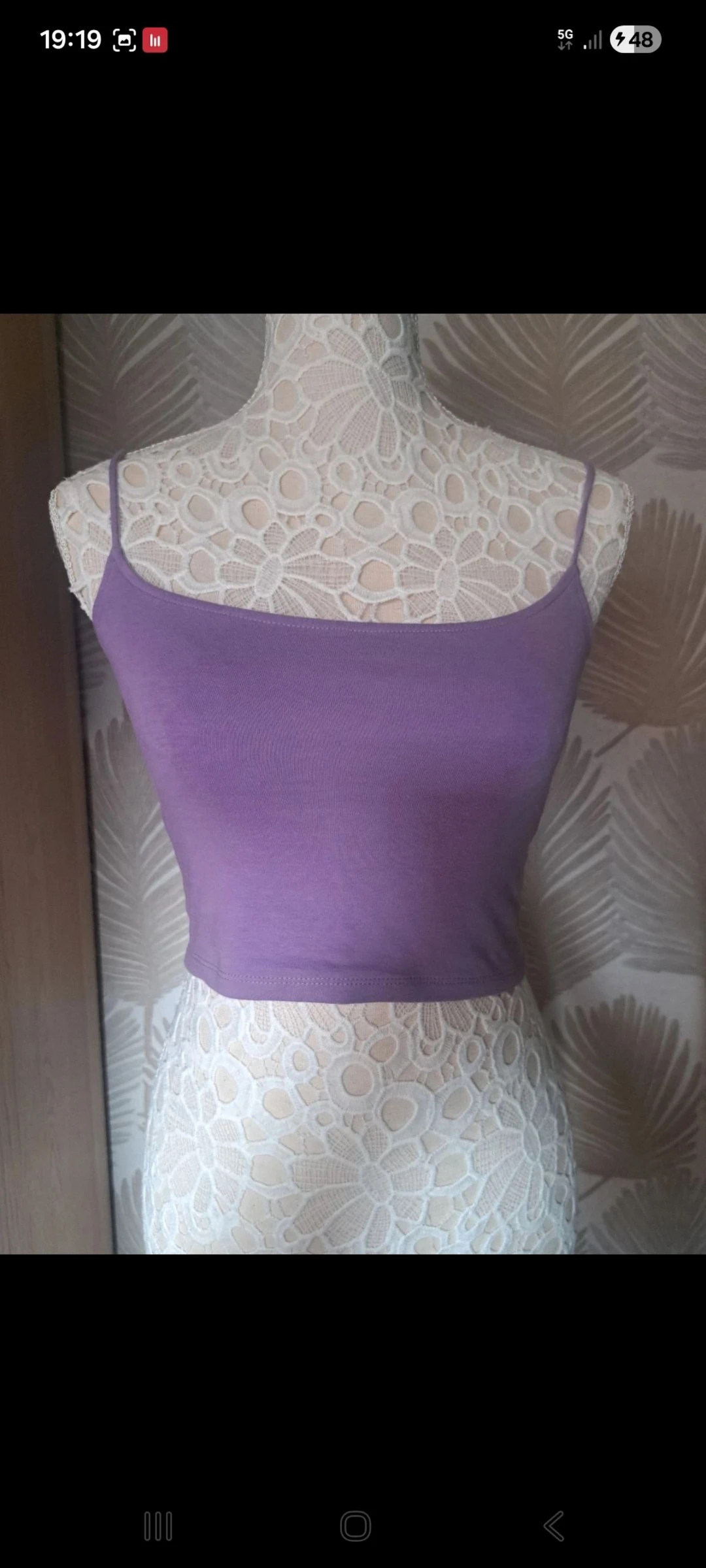 Débardeur croc top T.S